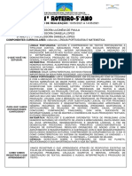 11º Roteiro-5°ano: Período de Realização: 10/05/2021 A 14/05/2021