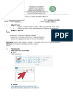 Computer Software Lesson Plan