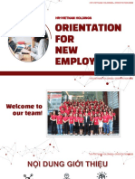 Orientation FOR NEW Employees