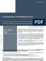 Urban Governance_Corporatisation of Municipal Services_29.04.2020