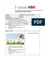 Daily Lesson Plan in Grade 8 Science: Unit 4 Module 2 Interactions: Food Chain Grade 8 60 Minutes