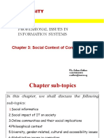 Muni University: Chapter 3: Social Context of Computing