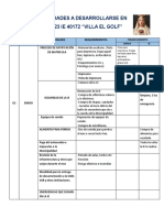 Actividades A Desarrollarse en EL 2023 IE 40172 "VILLA EL GOLF"