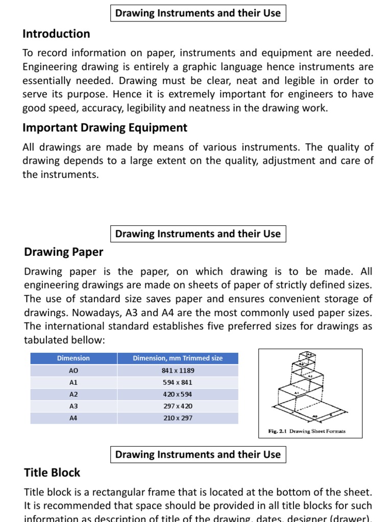 Essential Drawing Instruments Explained | PDF | Equipment | Geometry