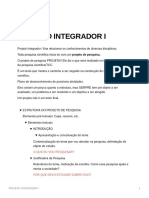 Projeto Integrador I