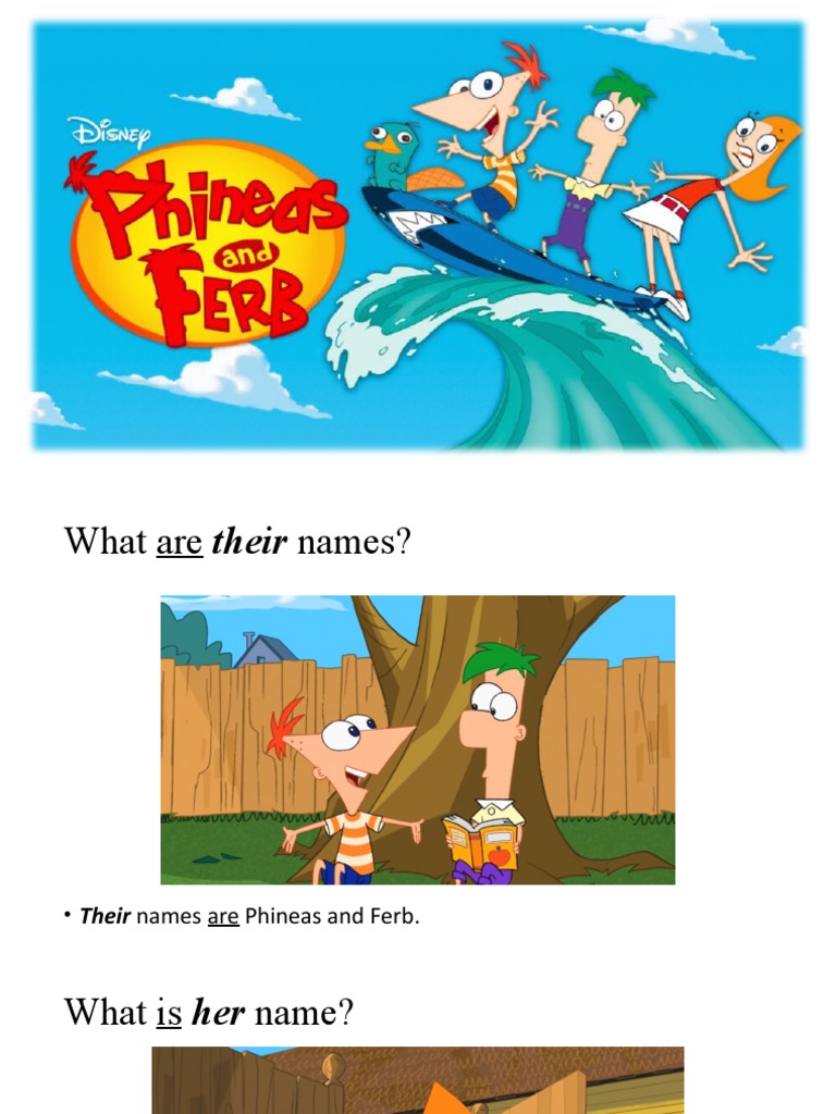 Phineas and Ferb First Episode PDF