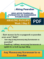 Ang Aking Paaralan QUARTER 3 WEEK 3