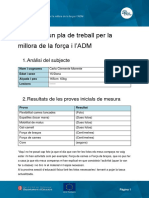 Disseny D'un Pla de Treball Per La Millora de La Força I l'ADM