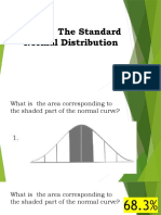 The Standard Normal Distribution