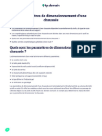 Quels Sont Les Paramètres de Dimensionnement D'une Chaussée ?