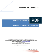 Manual de operação do analisador Humalyte Plus 3/5
