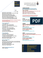 General Campus Bus Schedule - Published On 3 February 2023