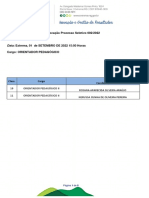 01.09 Lista de Convocacao Processo Seletivo 002 2022