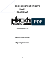 Certificación de Seguridad Ofensiva Nivel 2. Blackhat.: Alejandro Torres Ramírez