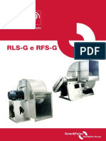 Ventiladores industriais RLS-G e RFS-G