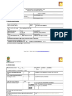 Formato No. 2 - Caracterización Inicial (Formato SEM) 