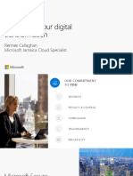 Security For Your Digital Transformation: Rennex Callaghan Microsoft Jamaica Cloud Specialist