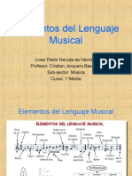 ELEMENTOS DEL LENGUAJE MUSICAL