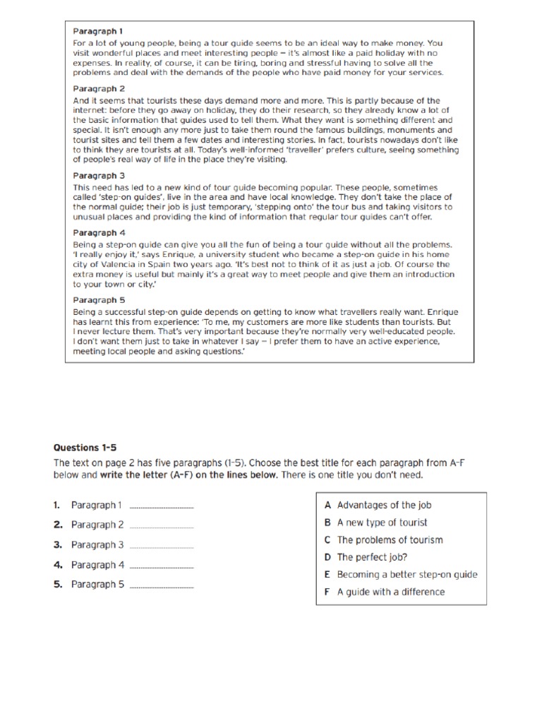 Long Text Reading 2 | PDF