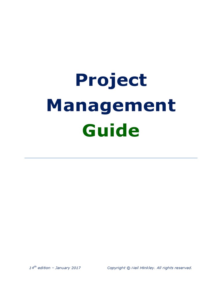 Project Management: Guide | PDF | Project Management | Software ...