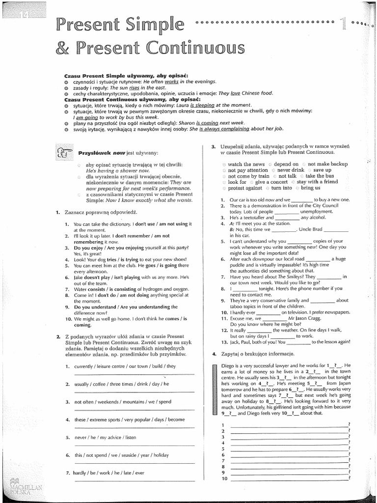 Gramatyka - Macmillan | PDF
