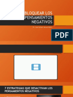 Desbloquear Los Pensamientos Negativos