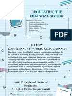 Regulating The Finansial Sector