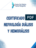 Certificado en Nefrología Diálisis Y Hemodiálisis