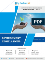 Environment Legislations
