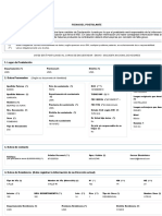 Ficha Del Postulante: Usted Está Postulando Al Cargo de Encuestador - Enaho - Encuesta Nacional de Hogares