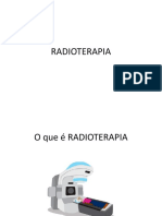 Radioterapia: tratamento com radiação para destruir células cancerígenas