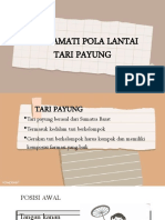 Mengamati Pola Lantai Tari Payung