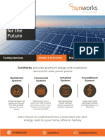 SunWorks Energy Services Profile