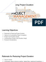 Lec 9 - Reducing Project Duration