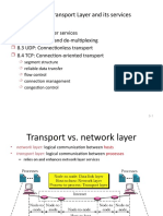 CH 8 Transport Layer and Its Services