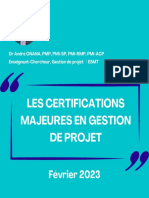 Meilleures Certifications en Gestion de Projet (2023)