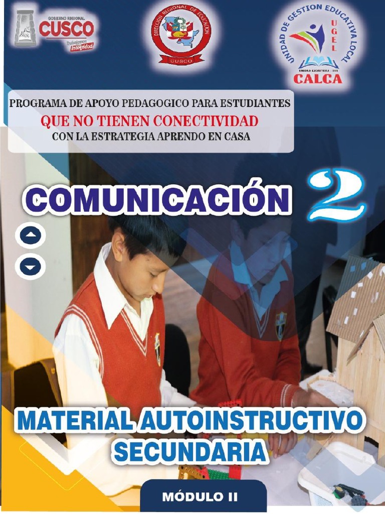 Segundo Ii - Segundo Grado Material Final 2020 - Comunicación | PDF ...