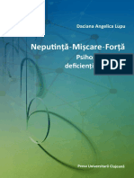 Nepu Nță Mișcare Forță: Psihopedagogia Deficienților Motori