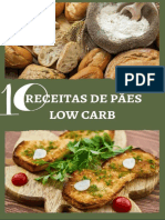 Receitas de Pães Low Carb (E-Book)