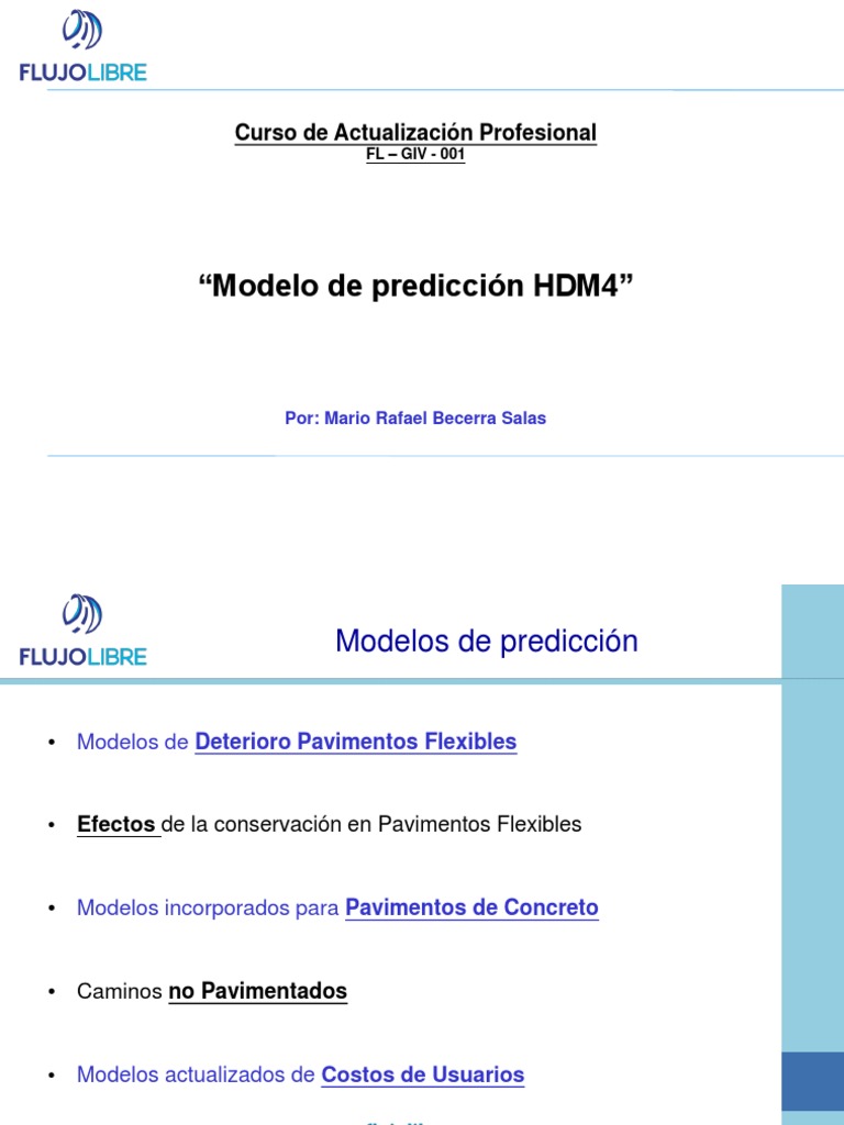 Modelos de Predicción HDM4 | PDF | Clima templado | Neumático