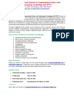 International Journal of Computational Science and Information Technology (IJCSITY)
