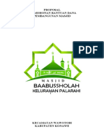 Renovasi Masjid Babussholah