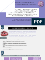 Exposicion de 3° Unidad Odontopediatria Ii