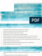 Layanan Pribadi, Sosial Dan Akademik