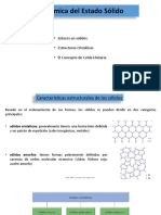 Química del Estado Sólido