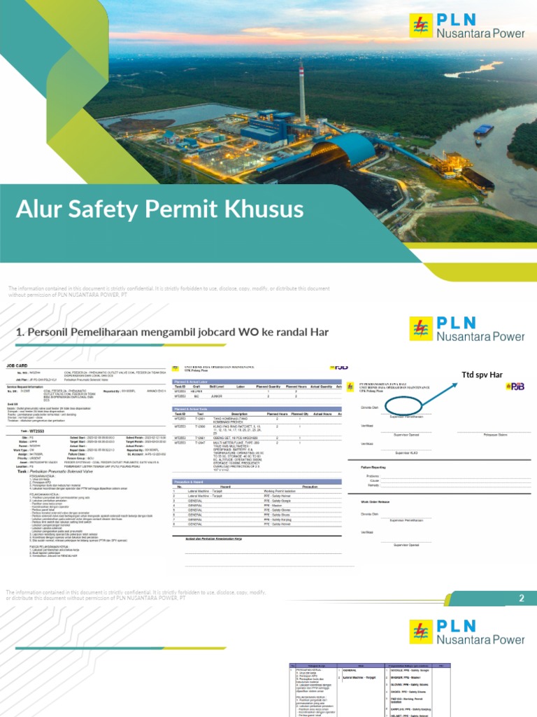 Prosedur Permit Khusus WPO Plus | PDF