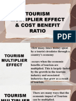 Tourism Multiplier Effect & Cost Benefit Ratio