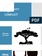 Framing The Concept OF: Conflict