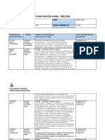 Planificación Anual Año 2023: Liceo Narciso Tondreau Unidad Técnico Pedagógica