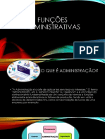 Funções Administrativas